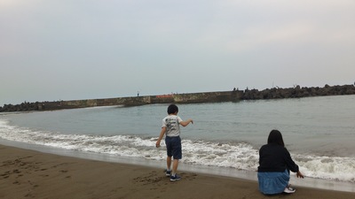 直江津の海